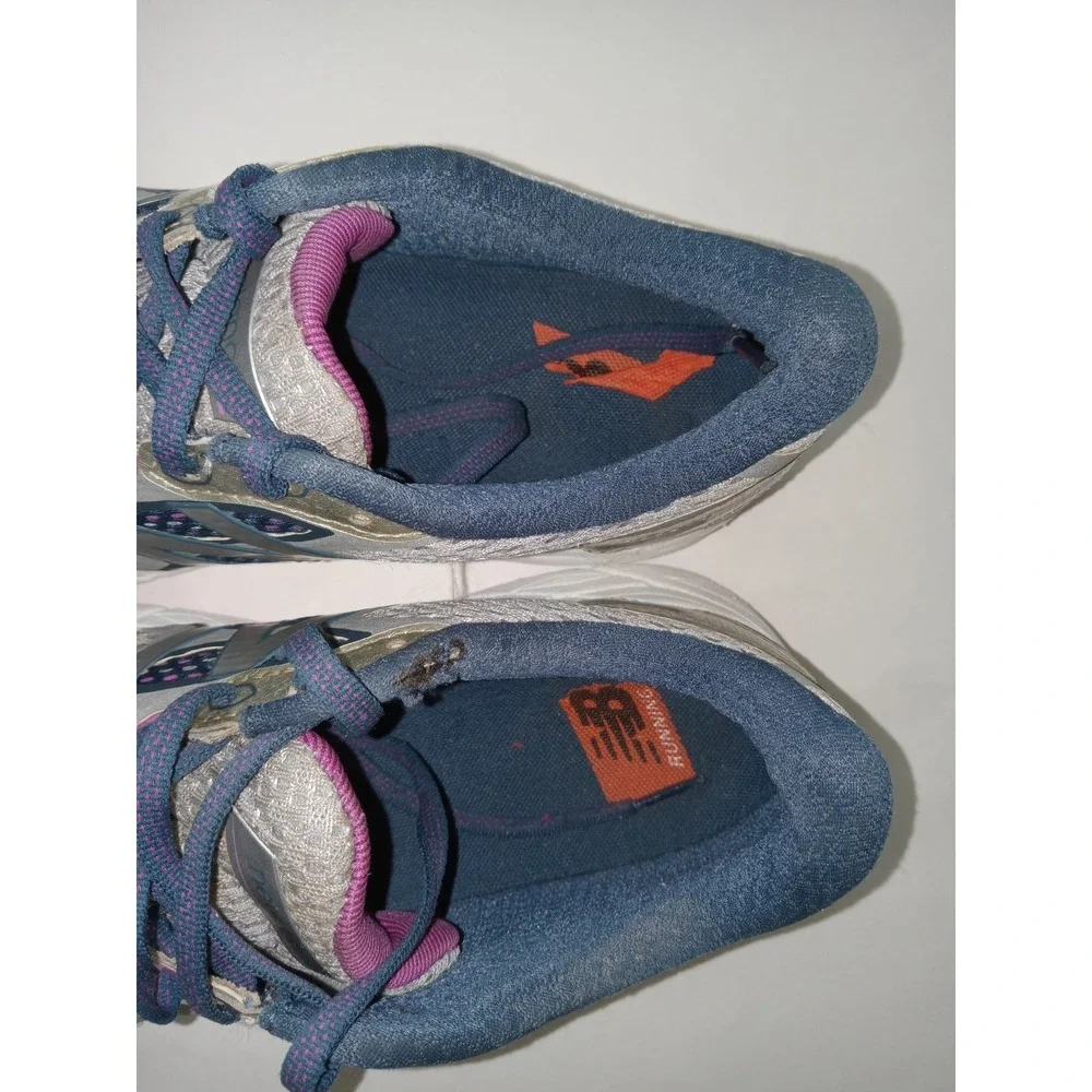 New Balance 840 v3‎ Running Shoes Womens 10 Silver Purple Athletic Gym Sneakers
